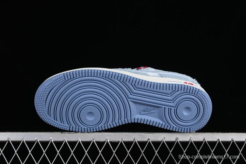 Levi's x Nike Air Force 1 '07 Low Denim Casual Sneakers - CH2211-168