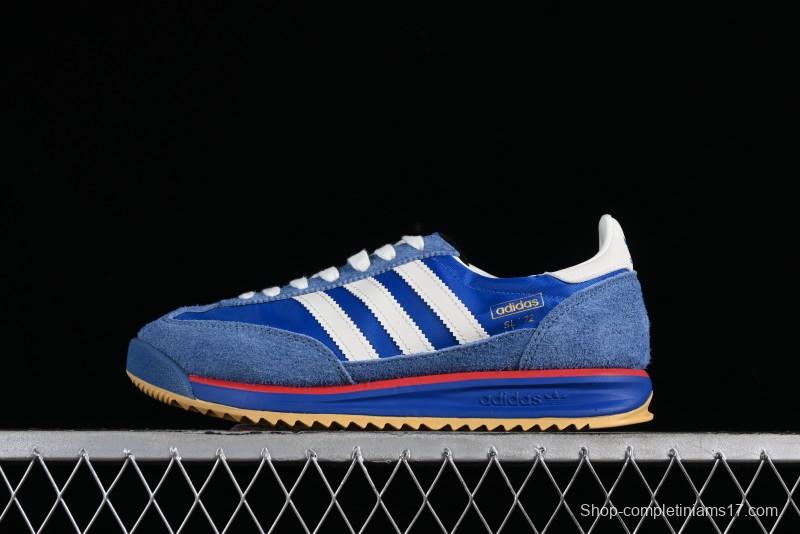 Adidas Originals SL 72 RS Retro Running Shoes with Nylon Upper and Rubber Outsole - IG2132