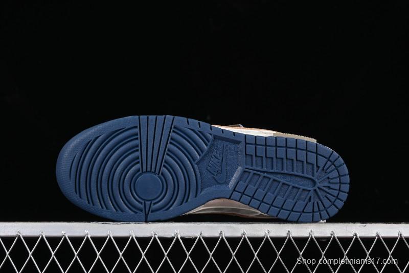 Nike SB Dunk Low Panda Prank Pioneer Knight Survival Beige Brown SB Strap Low Top Casual Skate Shoes - DD1391-400