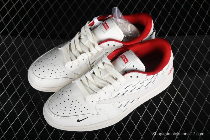 Nike Travis Scott x Fragment Design x Air Jordan 1 Low OG SP AJ1 Supreme Collaboration - YQ2088-67