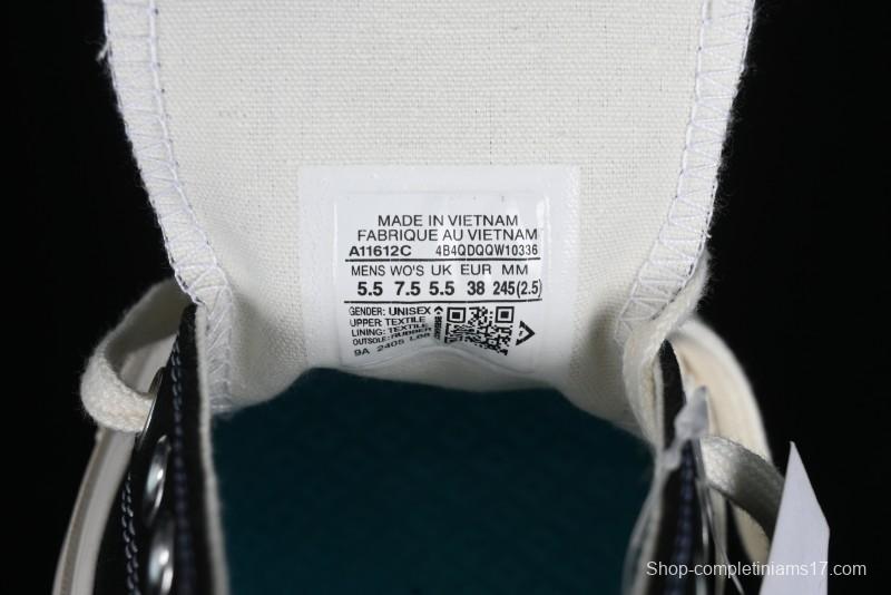 Converse Chuck 70 SNL Low Top Canvas Sneakers with Star Embroidery and Metal Studs - A11612C