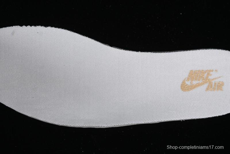 Nike Travis Scott x Fragment Design x Jordan Air Jordan 1 Low OG SP AJ1 LV Khaki Denim Casual Sneakers - SJ2068-009