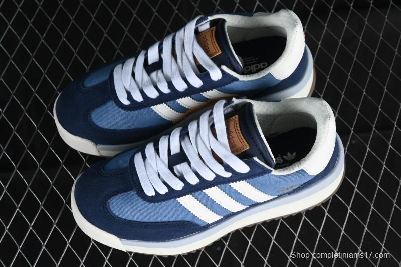 Adidas Originals SL 72 Retro Running Shoes with Nylon Upper and Rubber Outsole - JI2506