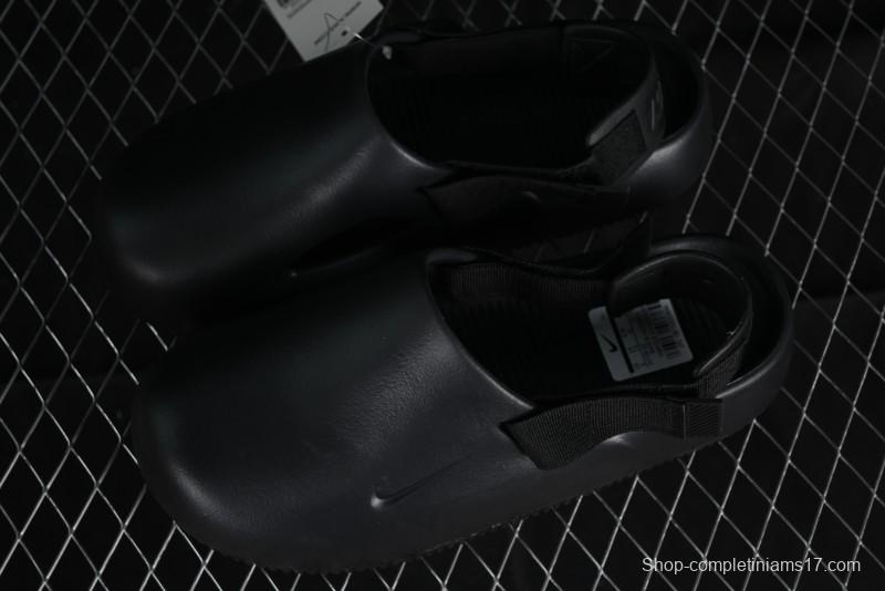 Nike Calm Slide Mule Comfortable Foam Sandals with Textured Footbed - FB2185-001