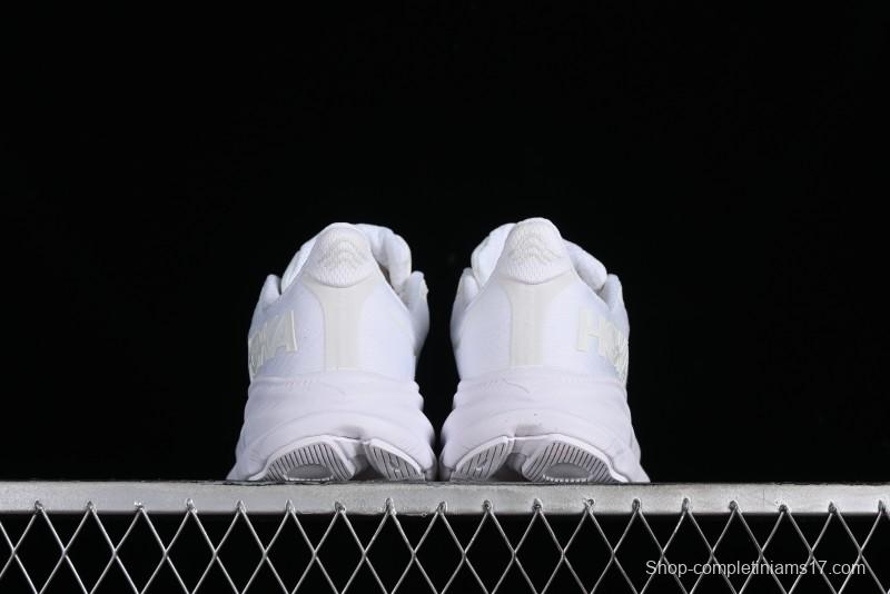 HOKA ONE ONE Bondi 8 Functional Cushioned Running Shoes with Soft EVA Midsole - 1127952 WWH