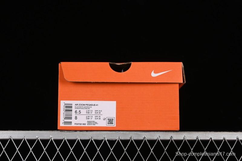 Nike Air Zoom Pegasus 41 Running Shoes with Breathable Mesh and Cushioned Support - FD2722-002