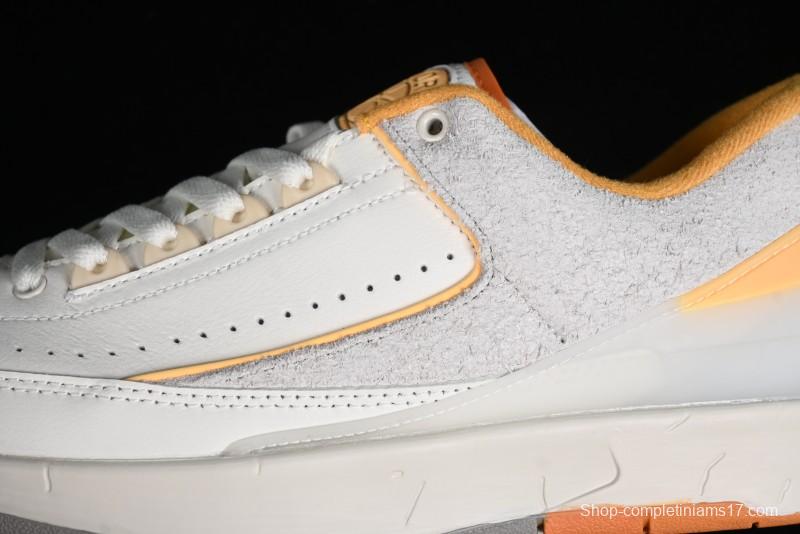 Nike Air Jordan 2 Low Craft "Melon Tint" Retro Sneakers - DV9956-118