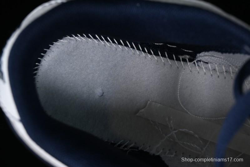 Nike Supreme x SB Dunk Low Collaboration - Navy Blue Anniversary High-End Custom Low-Top Casual Skate Shoes - DY1503-005