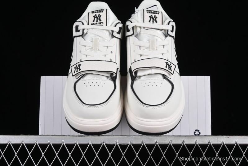 MLB Chunky Liner New York Yankees Hook & Loop Lightweight Platform Sneakers with 6cm Height Increase - 3ASXLMB3N50BKS