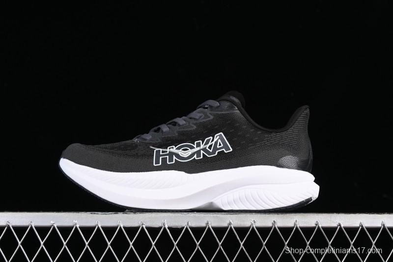 HOKA ONE ONE MACH 6 Flagship Racing Shoes with Carbon Plate Technology and Asymmetric Design - 1147790 BWHT