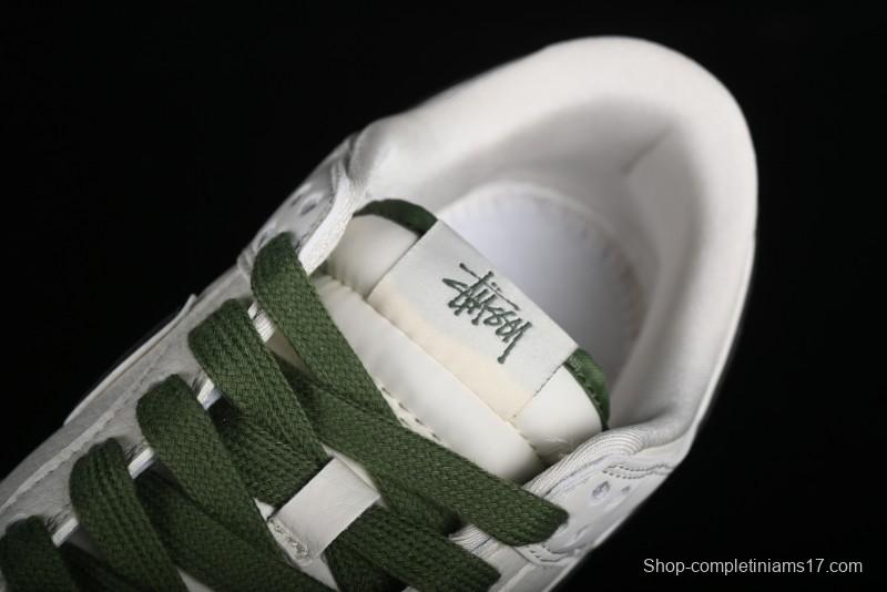 Stussy x Nike SB Dunk Low Anniversary Premium Customized Sneakers - DQ1098-381