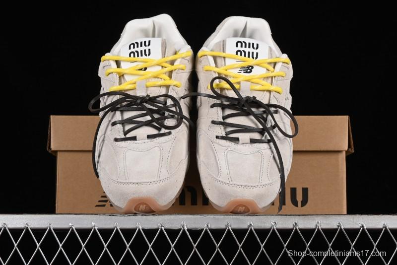 MiuMiu x New Balance 530 Low-Top Classic Retro Casual Running Shoes - AJD4