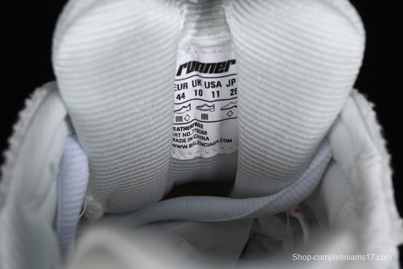 Balenciaga Runner Kith Four Color Retro Casual Sneakers - W3RXP9260