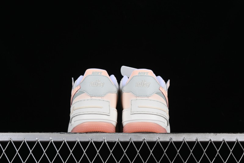 Nike Air Force 1 Shadow Low-Top Sneakers with Lightweight EVA Midsole - DZ1847-105