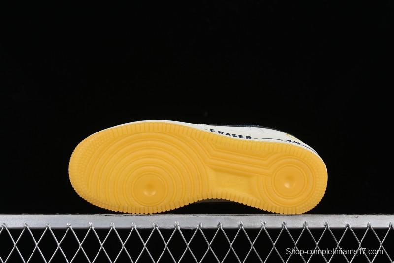Nike Air Force 1 '07 Low "Eraser" Casual Sneakers - XC2351-330