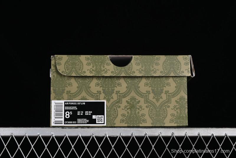 Nike SB Dunk Low Gucci Collaboration - Smoke Grey Anniversary Custom Low-Top Casual Sneakers - CF3688-003