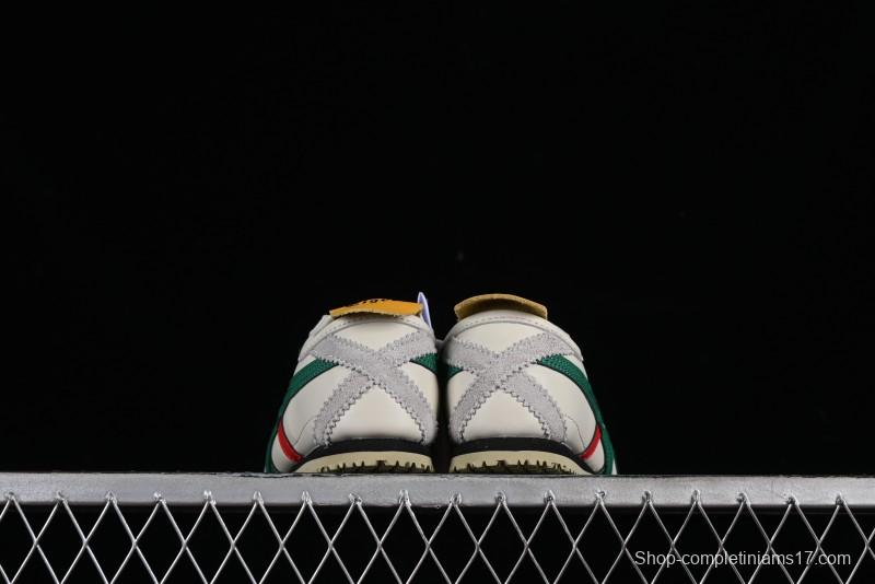 Onitsuka Tiger Mexico 66 Low-Top Leather Running Shoes - 1183C102-201