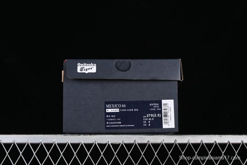 Onitsuka Tiger Mexico 66 Low-Top Leather Sneakers for Casual Running - 1183B493-100