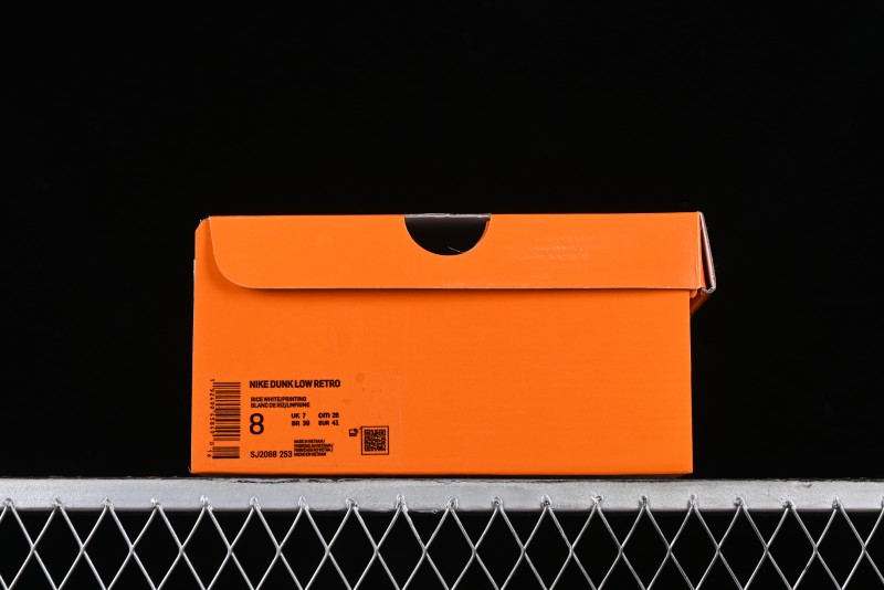 Nike SB Dunk Low LV Collaboration - Checkerboard Brown White Swoosh Anniversary High-End Custom Low-Top Casual Sneakers - SJ2068-253