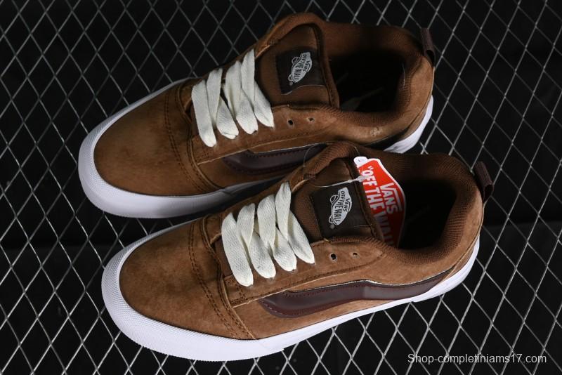 Vans Classics Knu Skool Retro Sneakers with Enlarged Toe and Thickened Trim - VN0009QCLC5