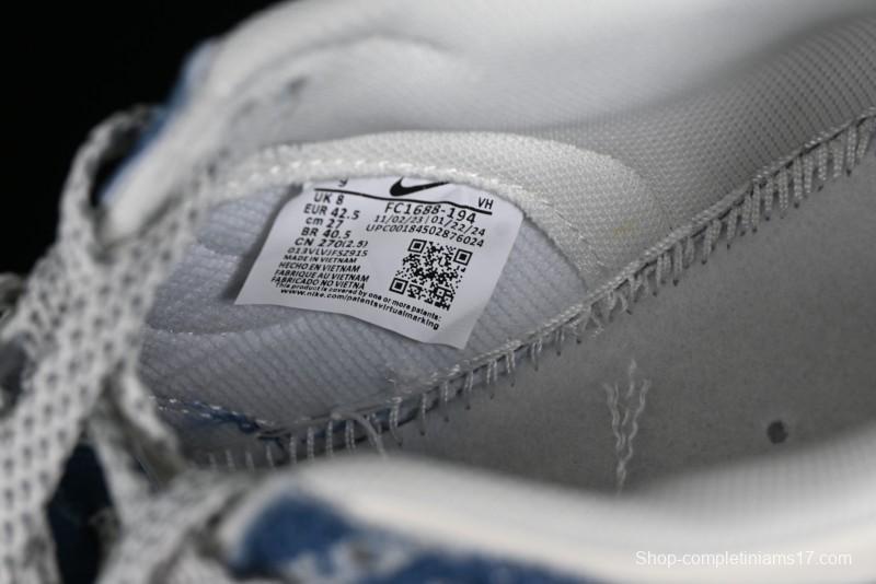 Nike Dunk Low Supreme - Denim Blue Jeans Anniversary High-End Customized Low-Top Casual Sneakers - FC1688-194