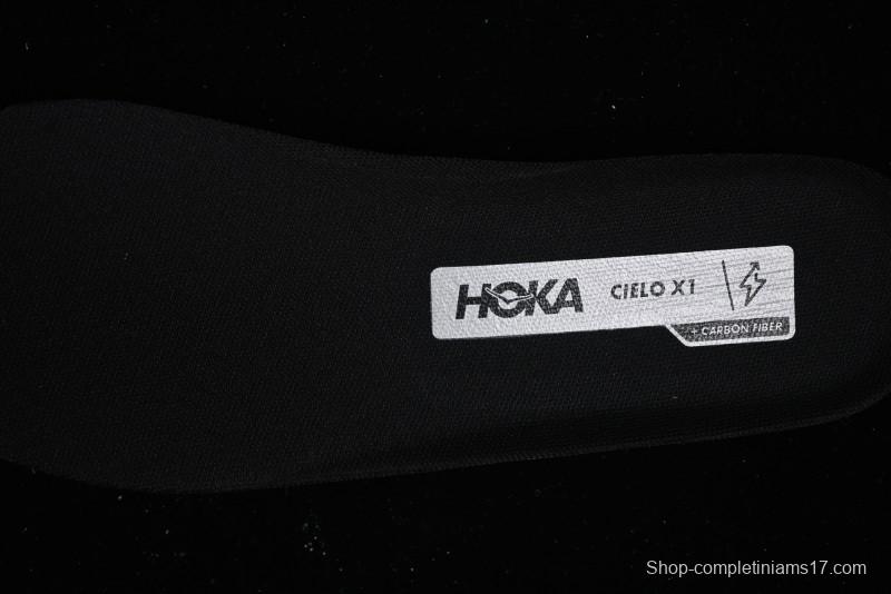 Hoka One One Cielo X1 Professional Racing Cushioned Anti-Slip Wear-Resistant Training Running Shoes - 1147910 AAS