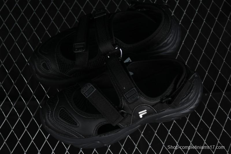 Fila Fusion Unisex Breathable Slip-Resistant Summer Sandals with Cushioned Sole - T12W321401EBK