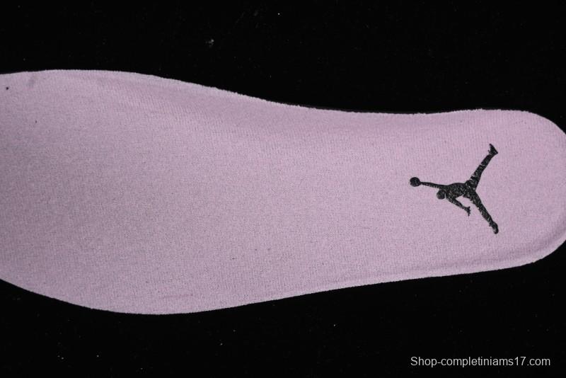 Nike Air Jordan 4 Retro Sneakers in Orchid Pink with Cement Grey Accents - AQ9129-501