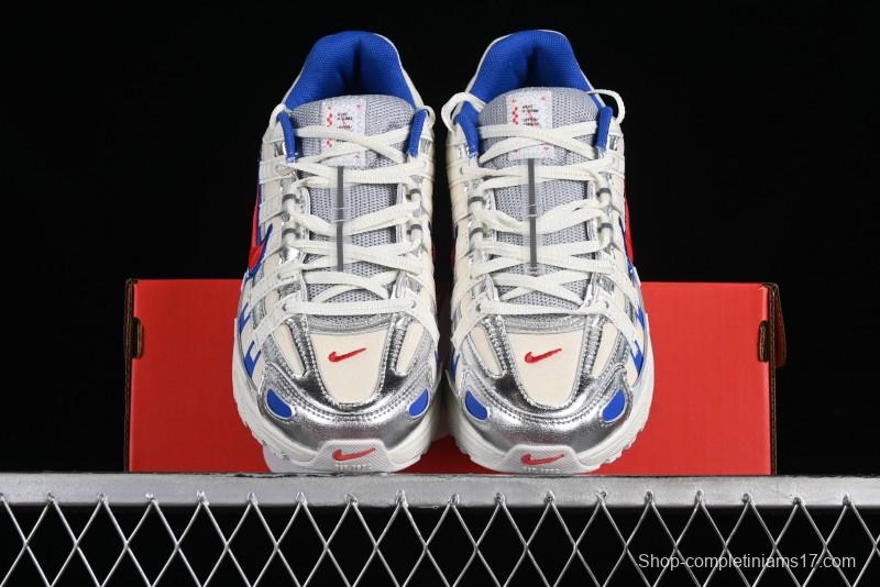 Nike P-6000 Retro Casual Sneakers with Layered Design and Ultra-Lightweight Body - CJ7789-162