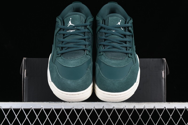 Nike Air Jordan 4 Remastered Military Green Retro Sneakers - FQ7940-300