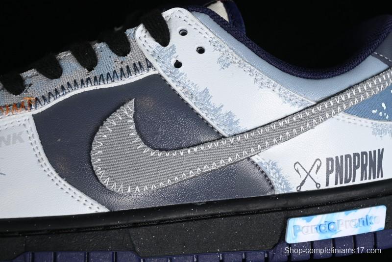 Nike Dunk Low Panda Prank Surf Fishing SB Strap Low-Top Casual Sneakers - FV8106-181