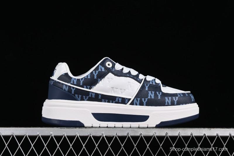 MLB Chunky Liner Classic Monogram Lightweight Platform Sneakers with 6cm Height Increase - 3ASXCMN4N50NYS