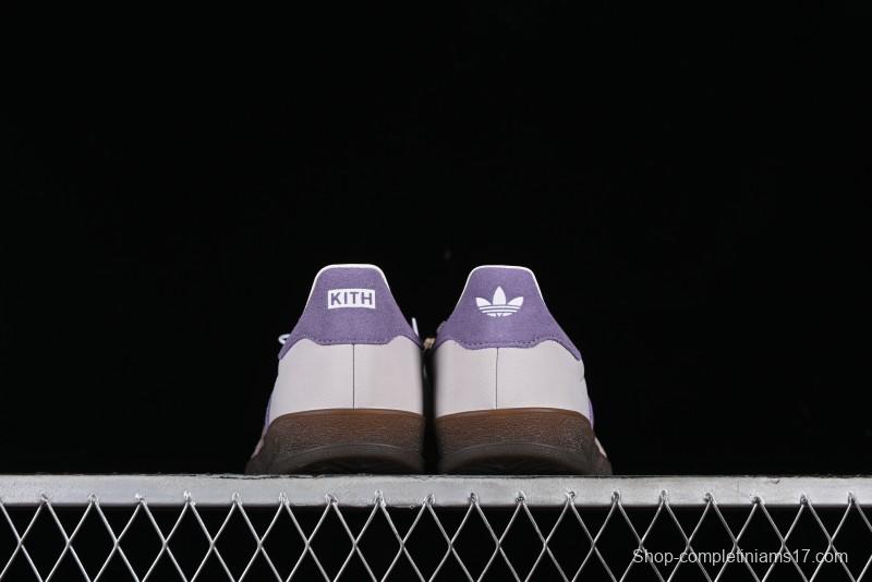 Adidas Originals Gazelle Indoor Kith Retro Casual Slip-Resistant Wear-Resistant Low-Top Sneakers - IH0120