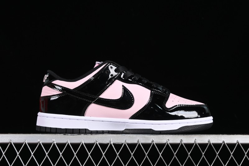 Nike Dunk Low SB Pink Black Casual Skate Shoes - DJ9955-600
