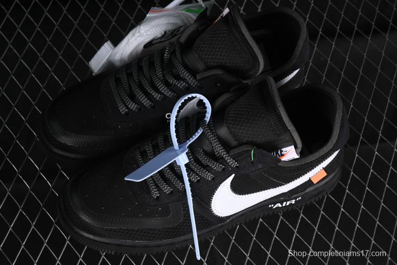 Nike Off White x Air Force 1 Low OW Transparent Black - AO4606-001