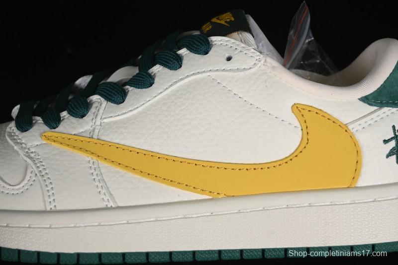 Nike Travis Scott x Fragment Design x Air Jordan 1 Low OG SP Sneakers - JH6088-702