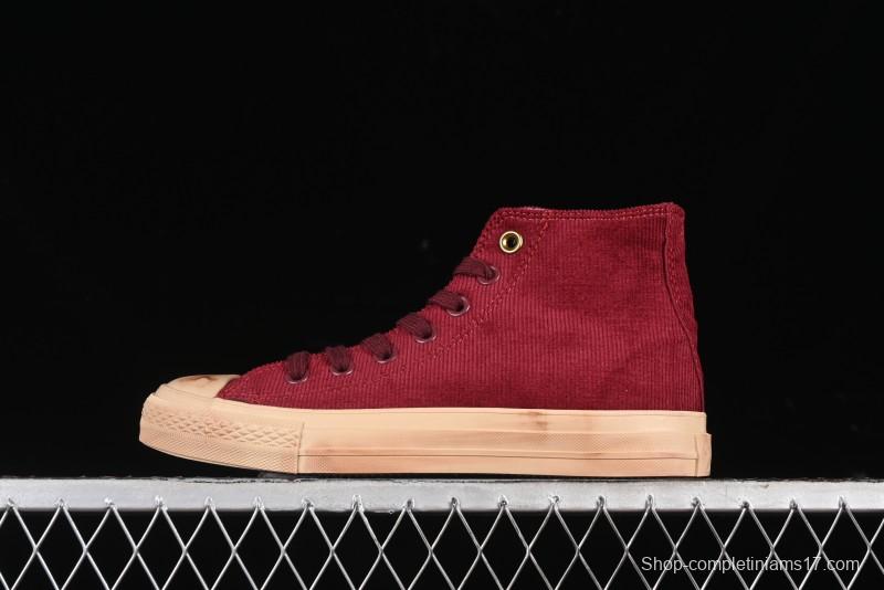 Converse Wonka x Converse Chuck Taylor All Star High Top Vintage Corduroy Shoes - A08153C