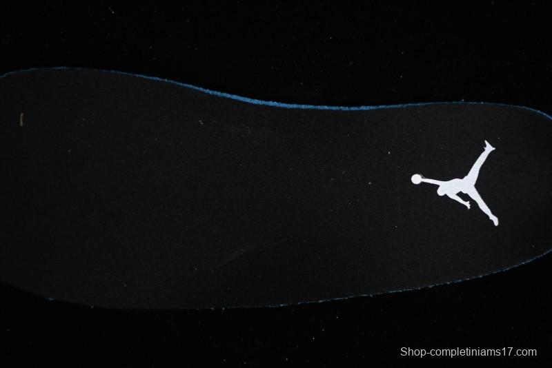 Nike Air Jordan 1 Low Retro Basketball Shoes in Black/Blue - 553558-042