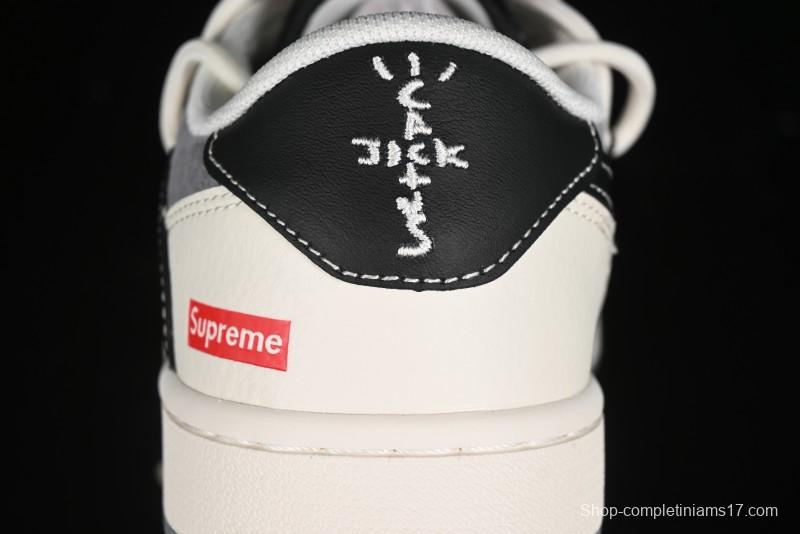 Nike Travis Scott x Fragment Design x Air Jordan 1 Low OG SP AJ1 Supreme Collaboration - SJ0086-132