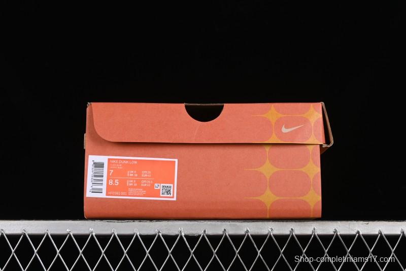 Nike Dunk Low SB Silver Surfer Skateboarding Shoes with Metallic Silver Upper - HF0391-001