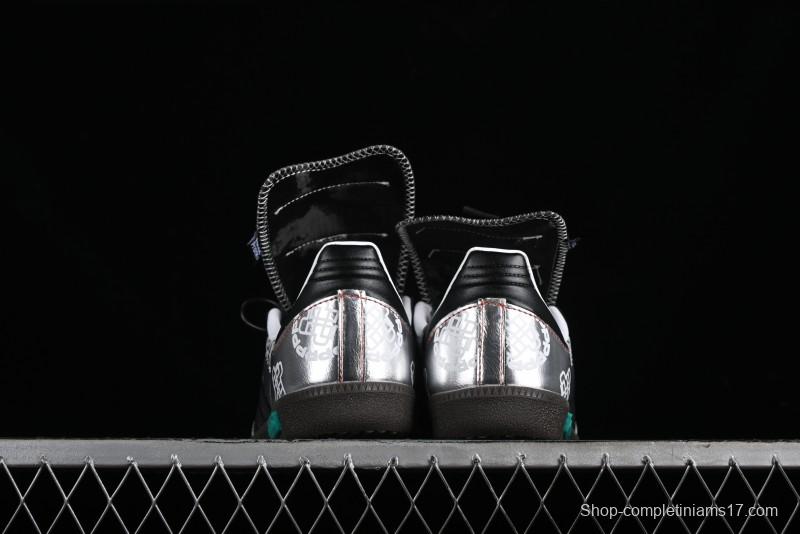 Adidas Originals Samba OG Low Top Casual Sneakers with Panda Mischief Design - IG1024