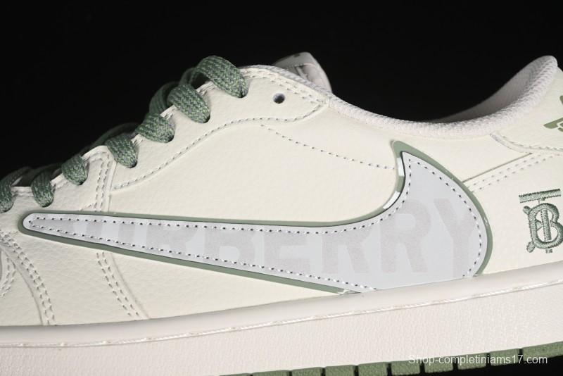 Nike Travis Scott x Fragment Design x Air Jordan 1 Low OG SP AJ1 Low Top Casual Sneakers - DM7866-020