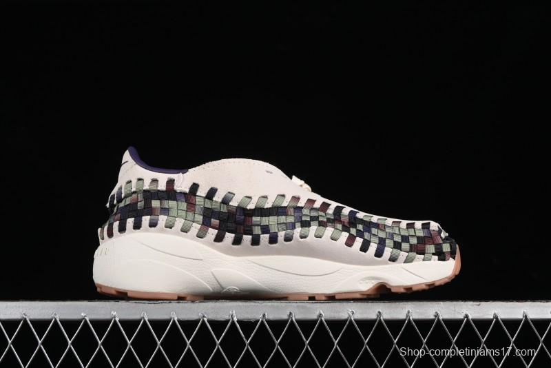 Nike Footscape Woven Asymmetrical Knit Low-Top Lifestyle Sneakers with Nike Air Cushion - FV3615-191