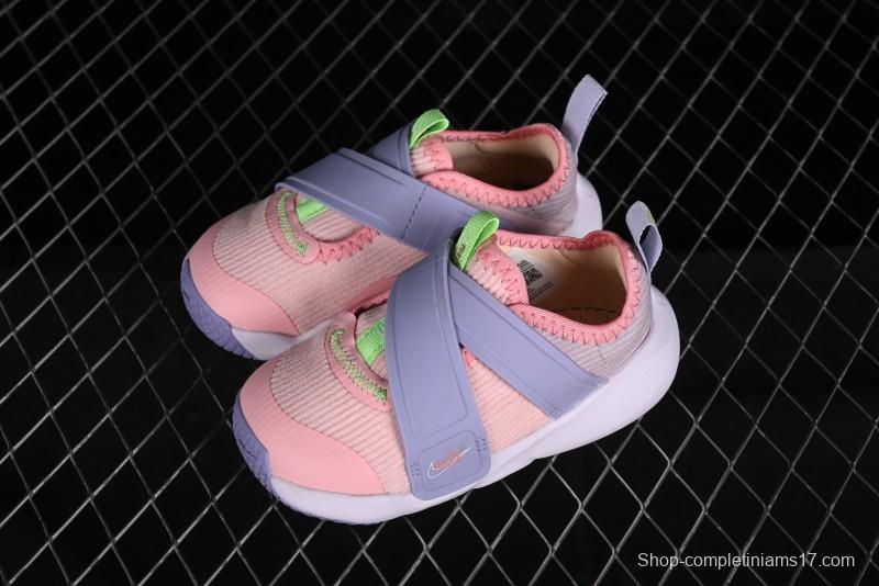 Nike Flex Advance Hook and Loop Breathable Soft Lightweight Kids Shoes - DC5562-600