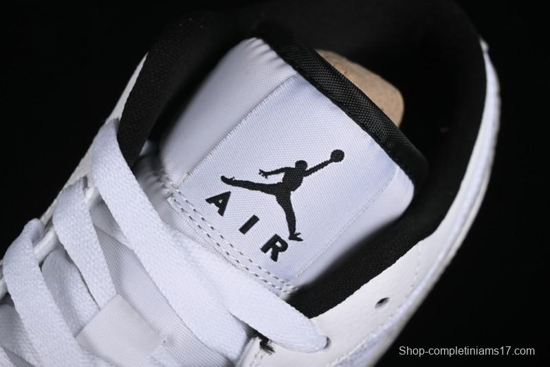 Nike Air Jordan 1 Low AJ1 White Mesh Retro Basketball Shoes - 338145-110