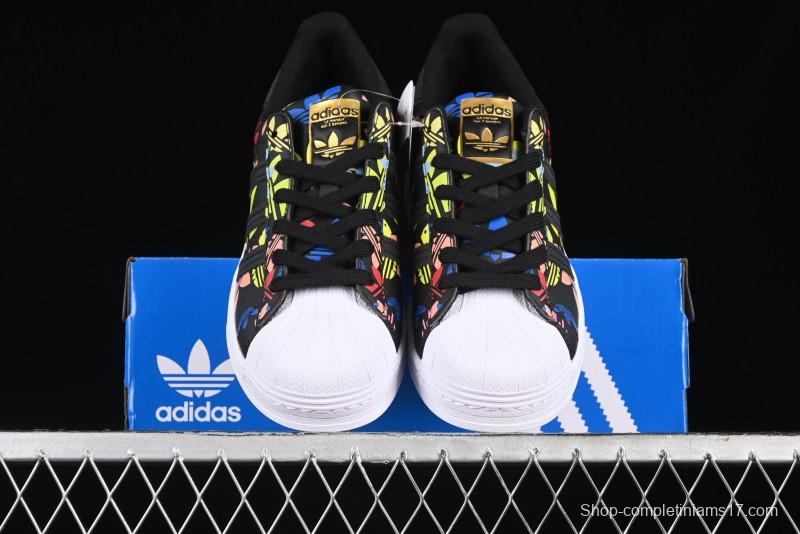 Adidas Superstar H00182 Casual Sneakers with Shell Toe Design - H00182