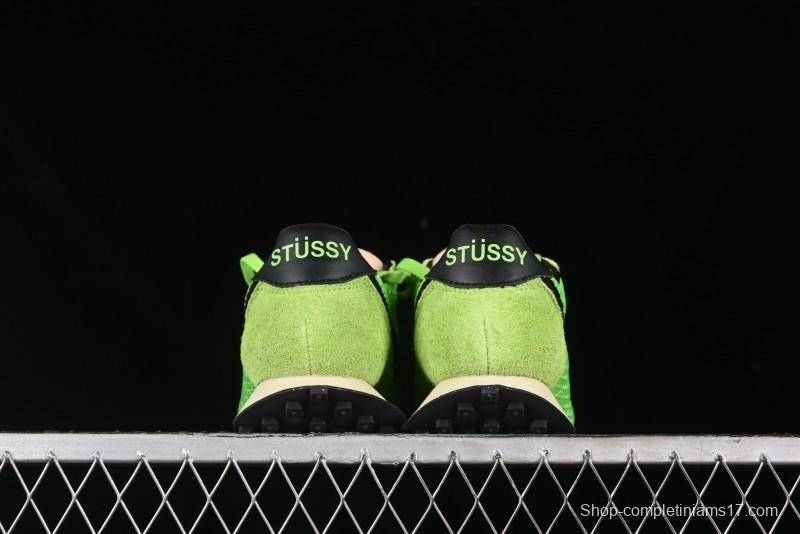 Nike Stussy Roshe Run LD-1000 Comfortable Versatile Non-Slip Durable Waffle Low-Top Casual Running Shoes - FQ5369-300