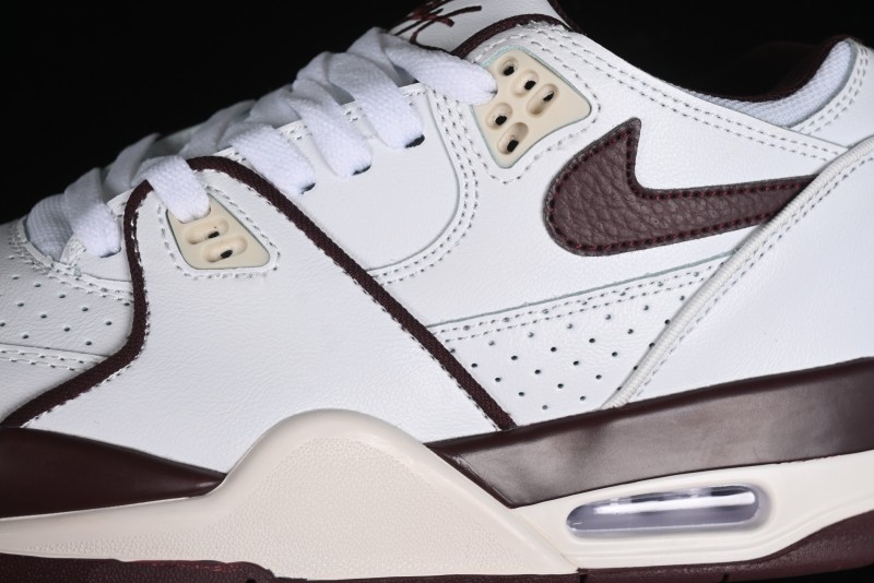 Nike Air Flight 89 Low Basketball Shoes with Air Cushion Technology - FQ8256-100