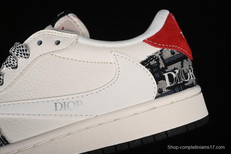 Nike Travis Scott x Fragment Design x Air Jordan 1 Low OG SP AJ1 - XY2688-108