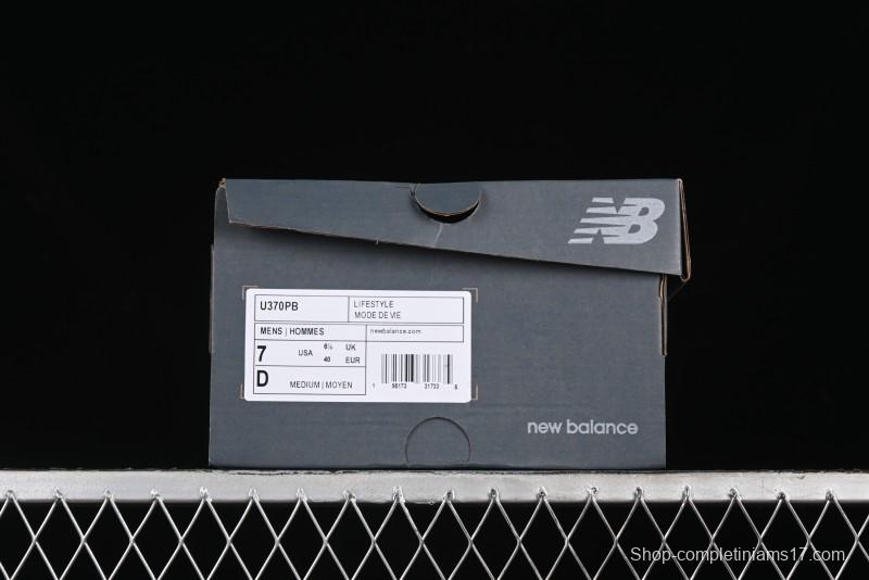 New Balance 370 Series Retro Casual Running Shoes - U370PB